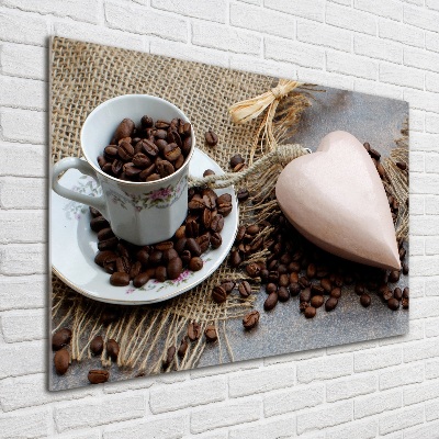 Wall art acrylic Coffee with milk