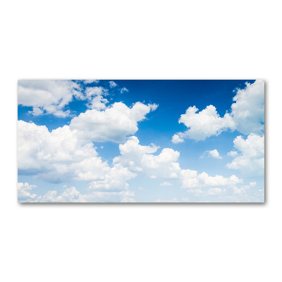 Acrylic wall art Clouds in the sky