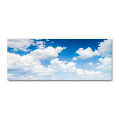 Acrylic wall art Clouds in the sky