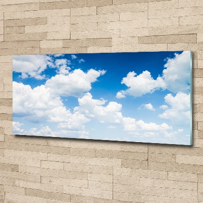 Acrylic wall art Clouds in the sky