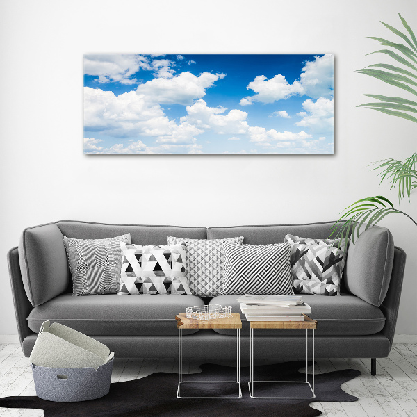 Acrylic wall art Clouds in the sky