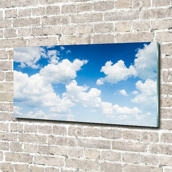 Acrylic wall art Clouds in the sky