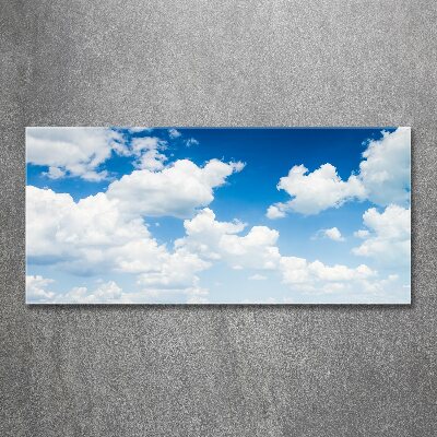 Acrylic wall art Clouds in the sky