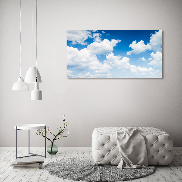 Acrylic wall art Clouds in the sky