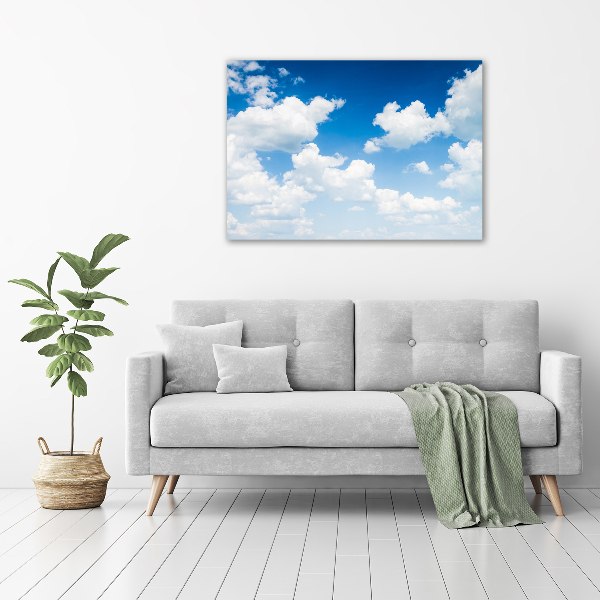 Acrylic wall art Clouds in the sky