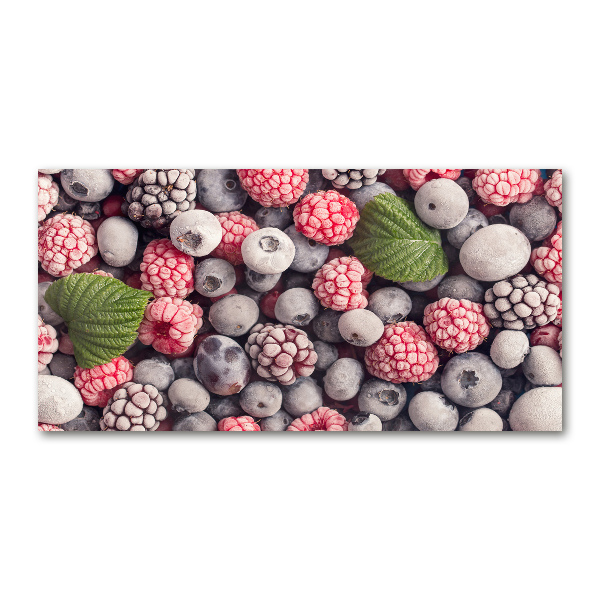 Wall art acrylic Frozen forest fruit