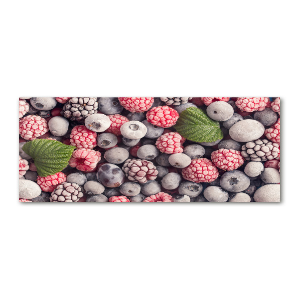 Wall art acrylic Frozen forest fruit