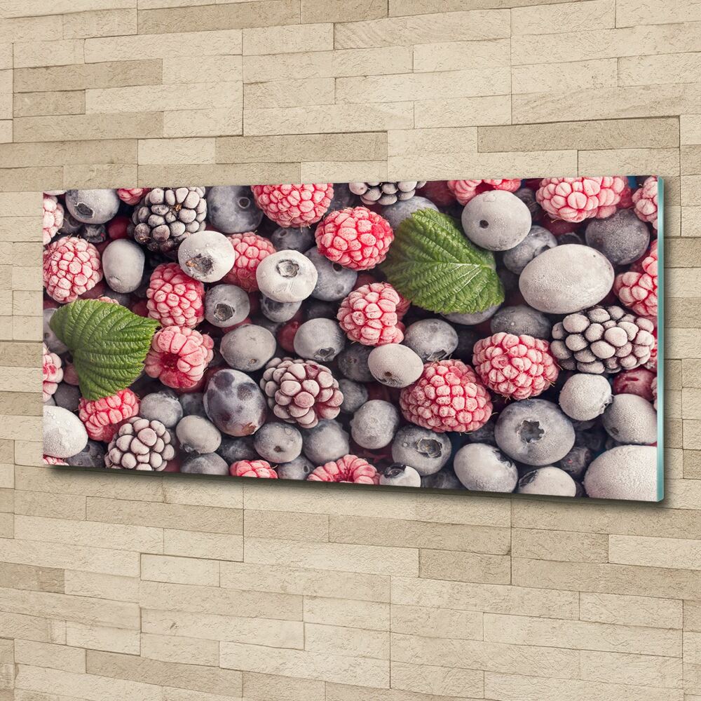 Wall art acrylic Frozen forest fruit