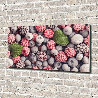 Wall art acrylic Frozen forest fruit