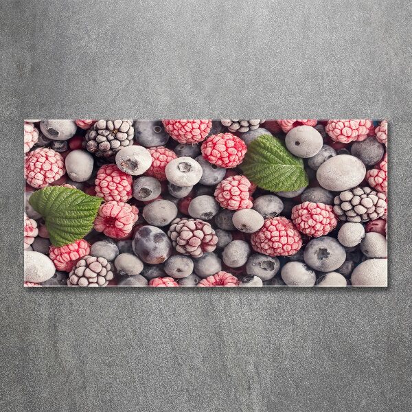 Wall art acrylic Frozen forest fruit