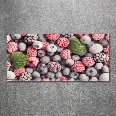 Wall art acrylic Frozen forest fruit