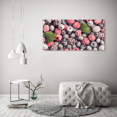 Wall art acrylic Frozen forest fruit