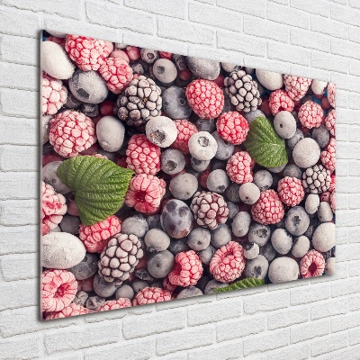 Wall art acrylic Frozen forest fruit