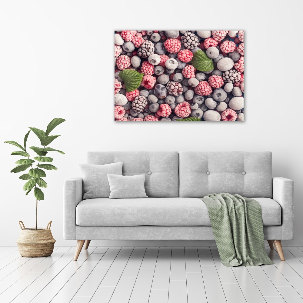 Wall art acrylic Frozen forest fruit