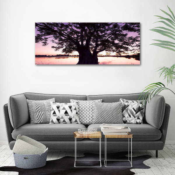 Wall art acrylic Tree and lake