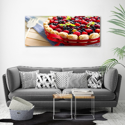 Wall art acrylic Forest fruit cake