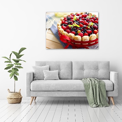 Wall art acrylic Forest fruit cake