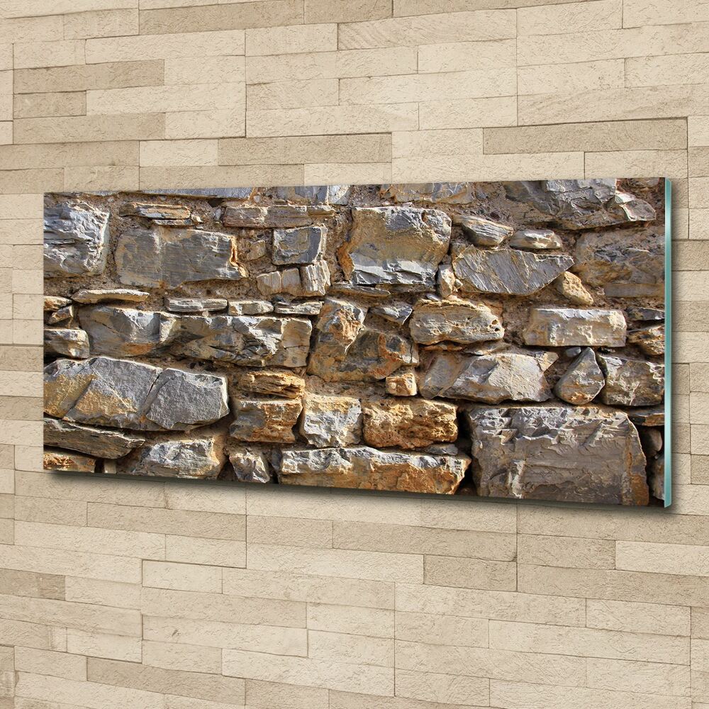 Print on acrylic Stone wall