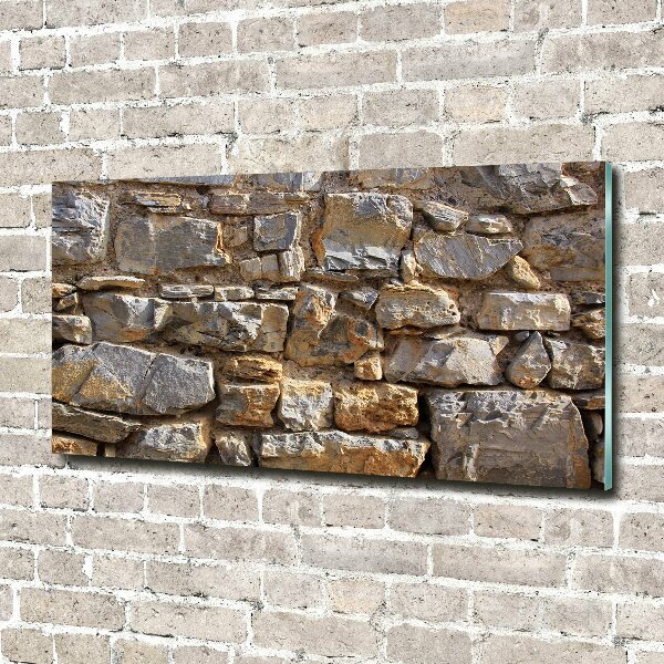 Print on acrylic Stone wall