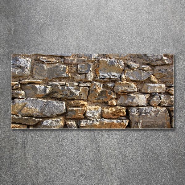 Print on acrylic Stone wall