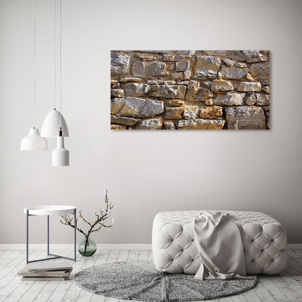 Print on acrylic Stone wall