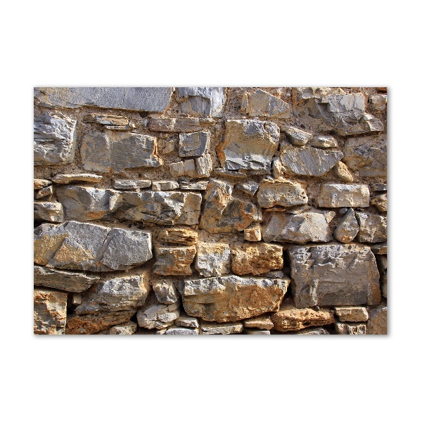 Print on acrylic Stone wall