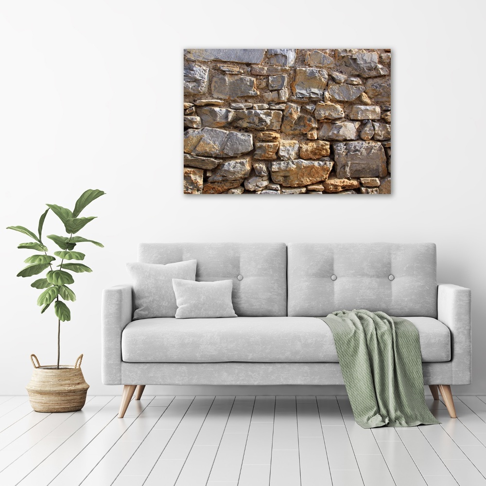 Print on acrylic Stone wall