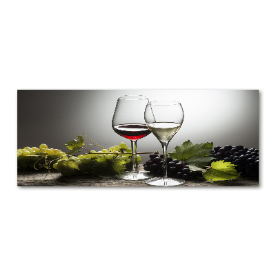 Acrylic wall art Wine and grapes