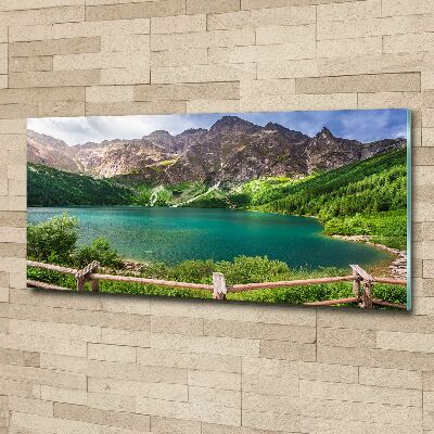 Wall art acrylic Morskie Oko Tatry