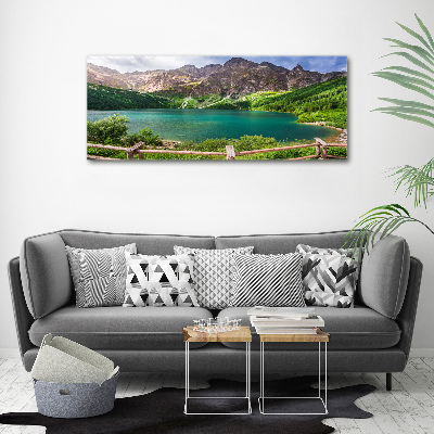 Wall art acrylic Morskie Oko Tatry