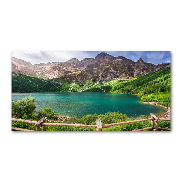 Wall art acrylic Morskie Oko Tatry