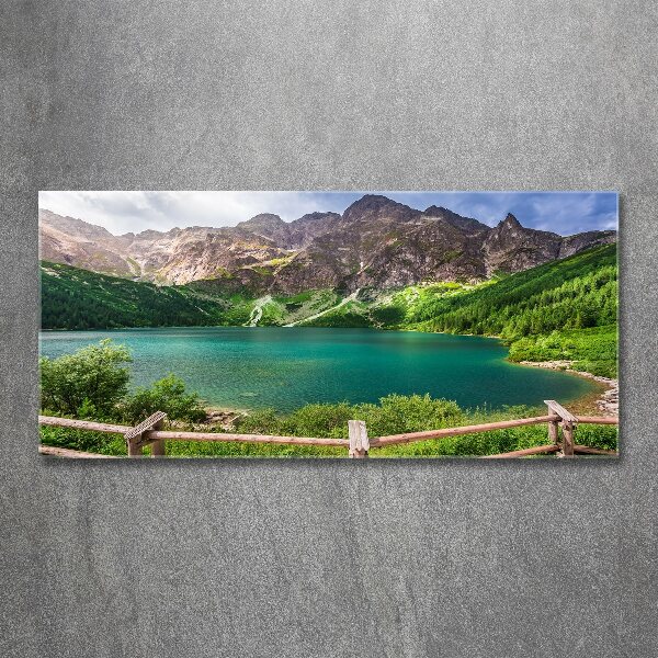 Wall art acrylic Morskie Oko Tatry