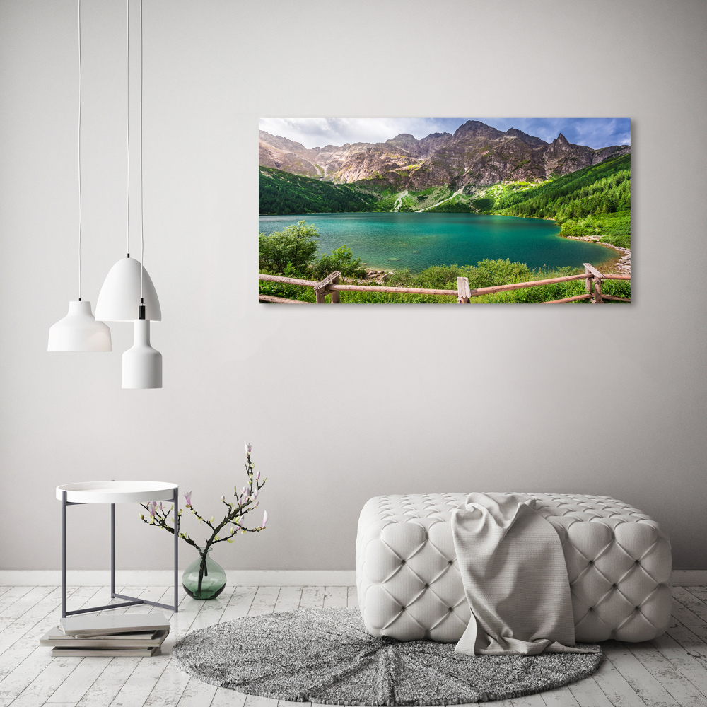 Wall art acrylic Morskie Oko Tatry