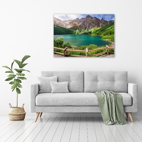 Wall art acrylic Morskie Oko Tatry