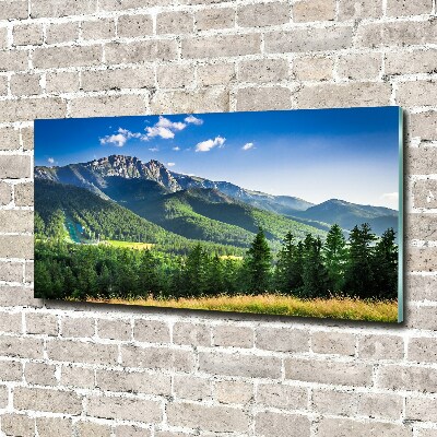 Print on acrylic Hill in the Tatra Mountains