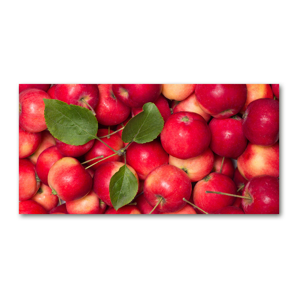 Acrylic wall art Red apples