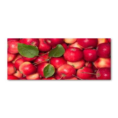 Acrylic wall art Red apples