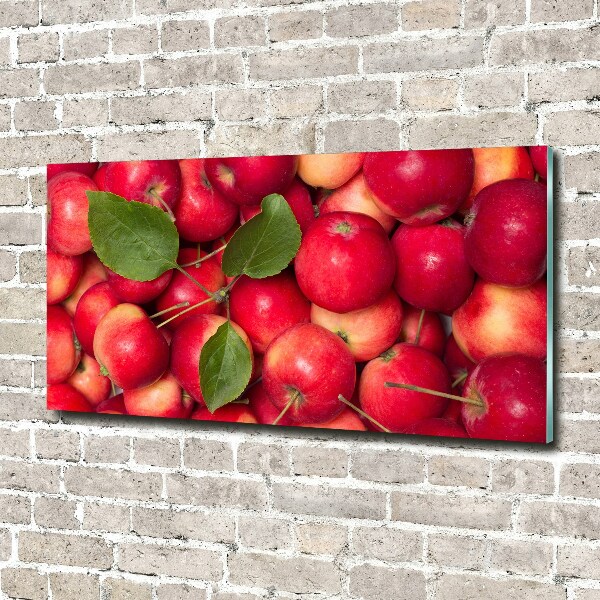 Acrylic wall art Red apples