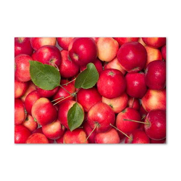 Acrylic wall art Red apples