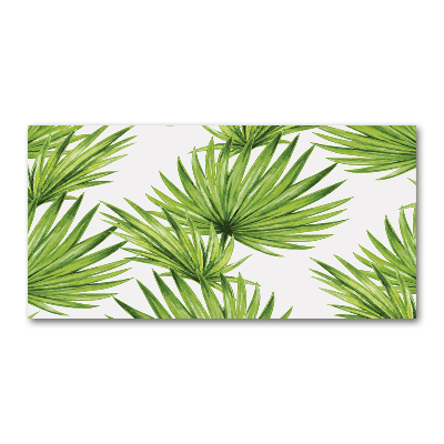 Print on acrylic Tropical leaves