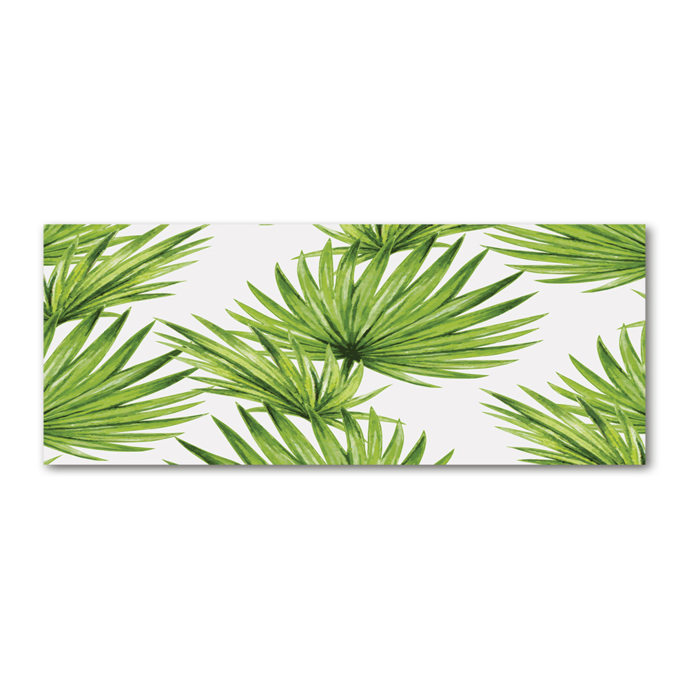 Print on acrylic Tropical leaves