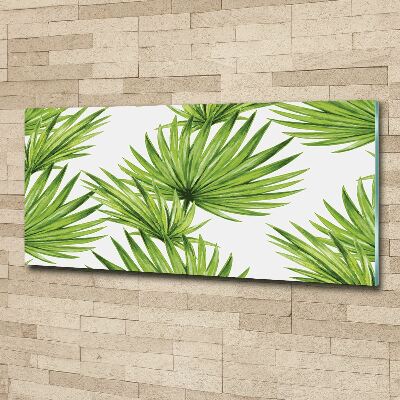 Print on acrylic Tropical leaves