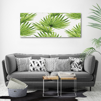 Print on acrylic Tropical leaves