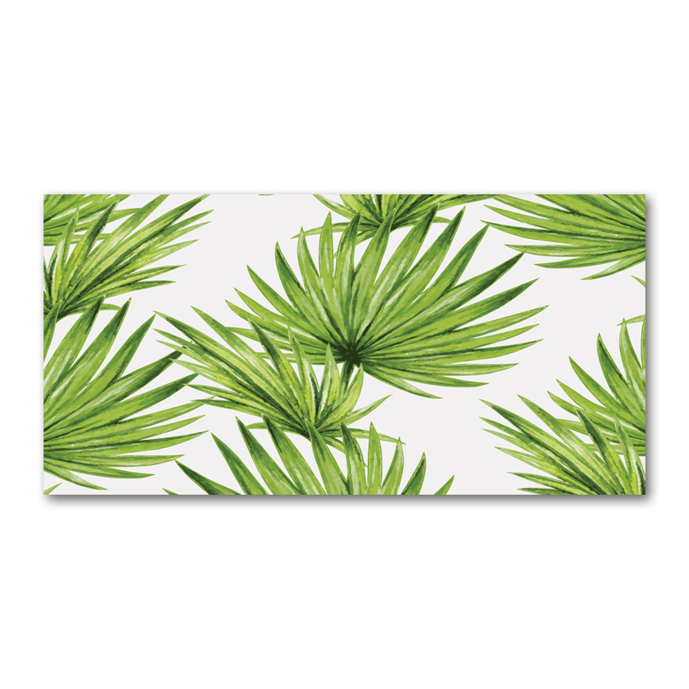 Print on acrylic Tropical leaves