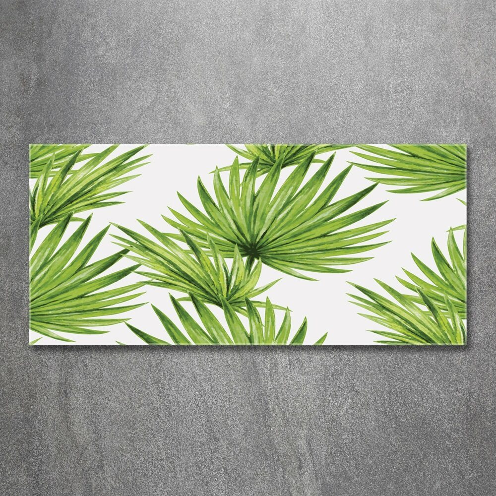 Print on acrylic Tropical leaves