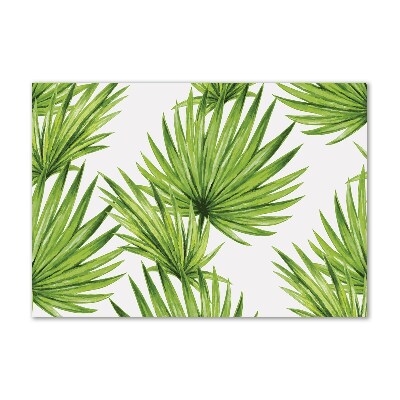 Print on acrylic Tropical leaves