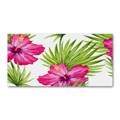 Print on acrylic Hawaiian flowers