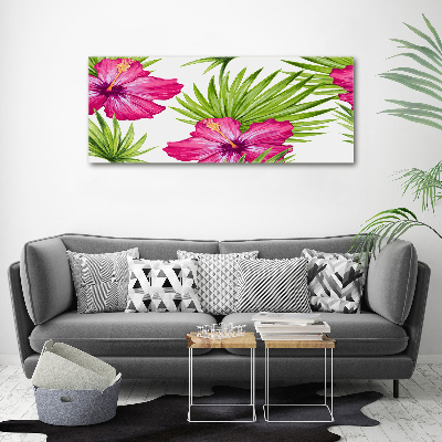 Print on acrylic Hawaiian flowers