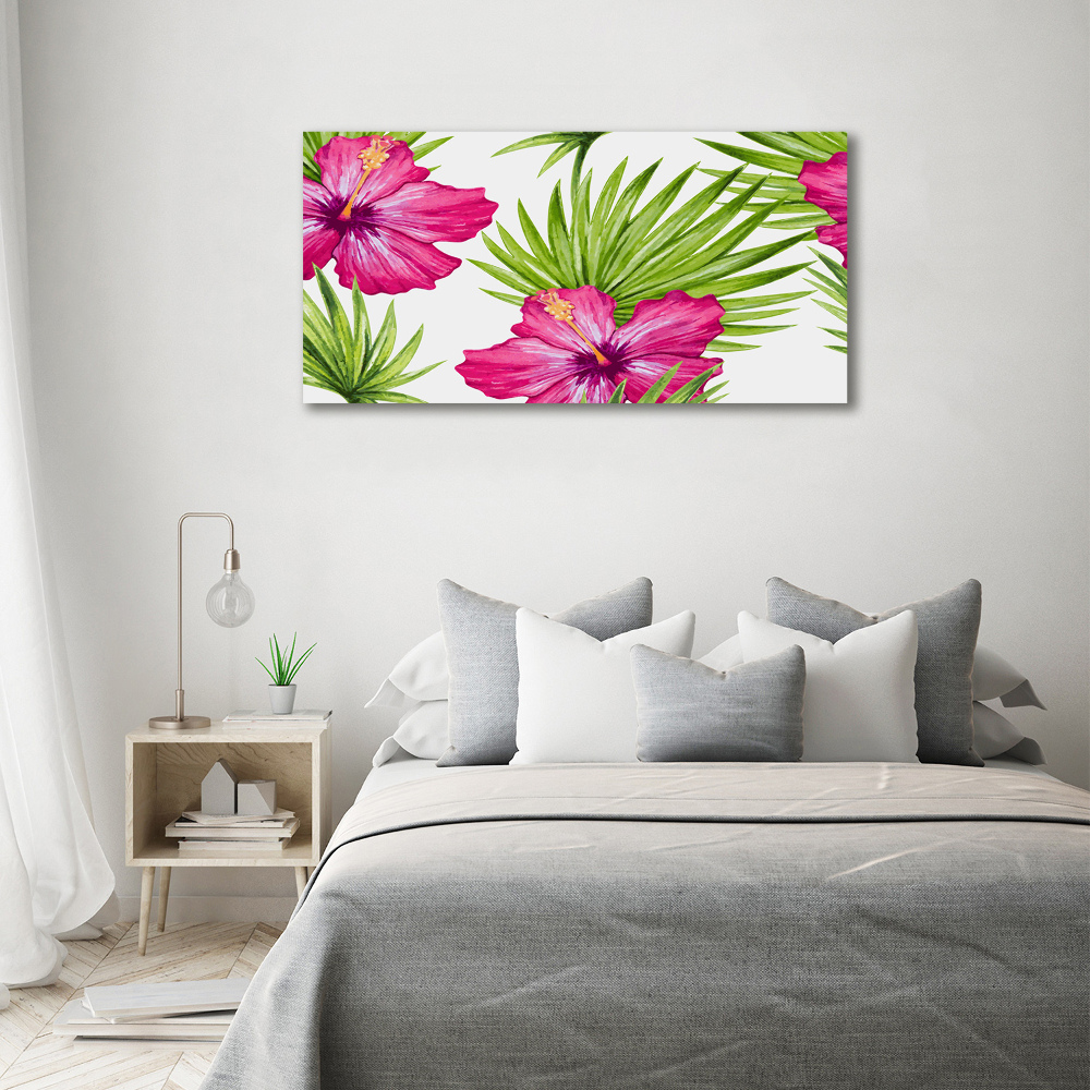 Print on acrylic Hawaiian flowers