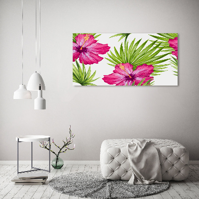 Print on acrylic Hawaiian flowers